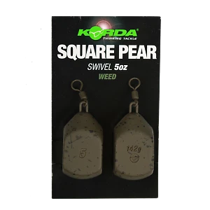 KORDA Square Pear Swivel Weed Gras Blei  3oz 85g 3,5oz 99g 4oz/113g 5oz 142g - Bild 1 von 2