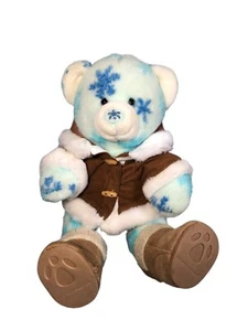 Build A Bear Winter Season Of Hugs Snowflake Plush Soft Toy BAB Rare 15" ❄️ - Picture 1 of 14