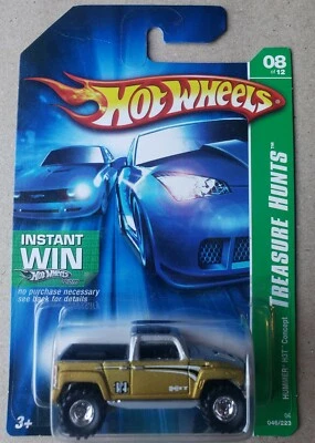 Treasure Hunt Hummer H3T Concept 2006 Hot Wheels Foto 1 de 4