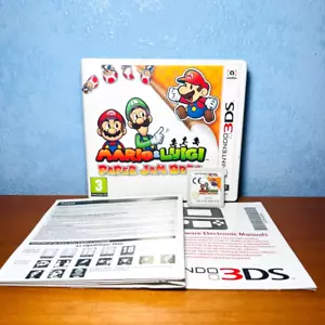 Mario e Luigi Paper Jam Bros 3DS/2DS Gioco RARO Completo - Multi lingua Nintendo - Imagen 1 de 9