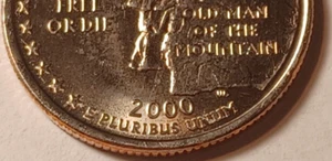 2000 D 25c New Hampshire State State Statehood Quarter Coin BU UNC Zahlreiche Fehler - Bild 1 von 1