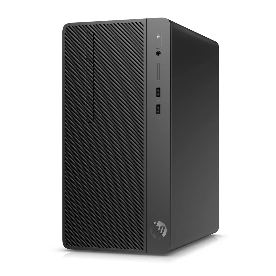 HP 290 G2 MT Intel Core i3-8100 8GB RAM 128GB NVMe Windows 11 Pro Desktop PC - Image 1 of 4
