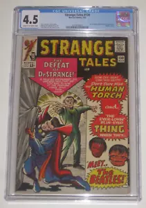 Strange Tales #130 CGC 4,5 Beatles camameo Marvel Comics 1965 - Imagen 1 de 4
