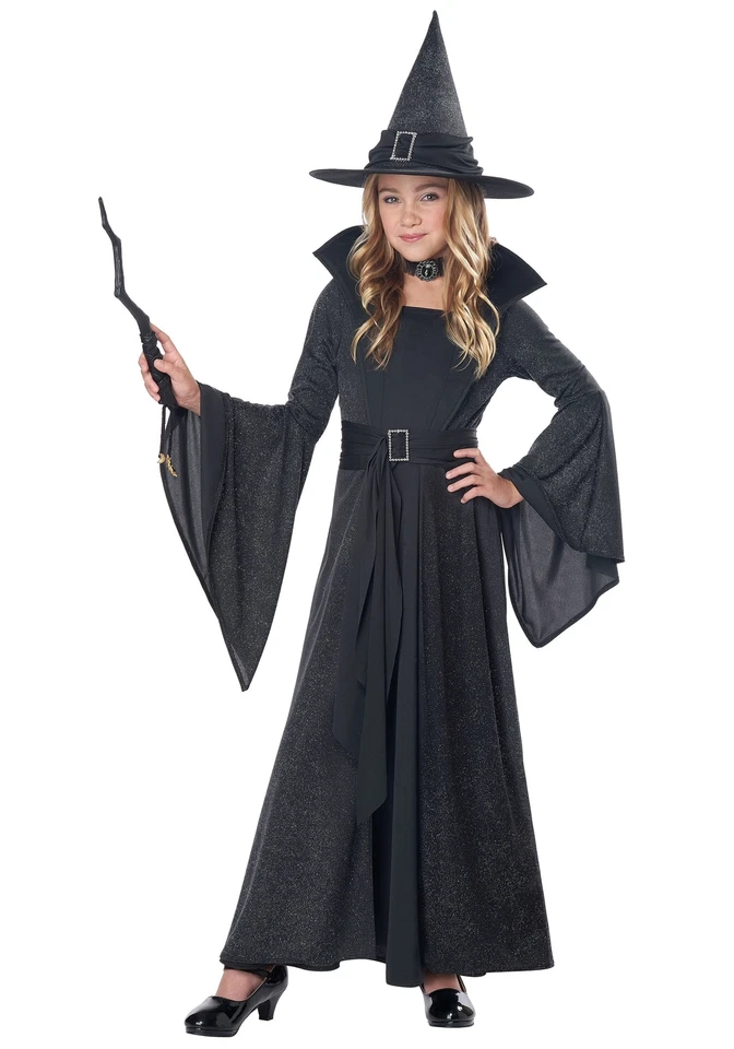 California Costumes Moonlight Shimmer Witch Child Costume Black Small