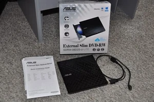 ASUS SDRW08D2S-U Lite Zewnętrzny smukły przenośny nagrywarka DVD-RW - Zdjęcie 1 z 8