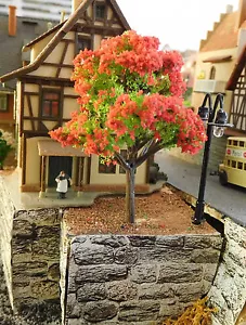 20 Red Blooming Trees, 60 mm High - Picture 1 of 11