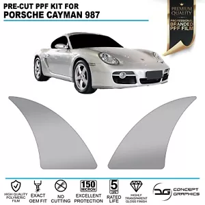 Rear Wheel Arch Stone Guard PPF Paint Protection Film For Porsche Cayman 987 - Picture 1 of 3