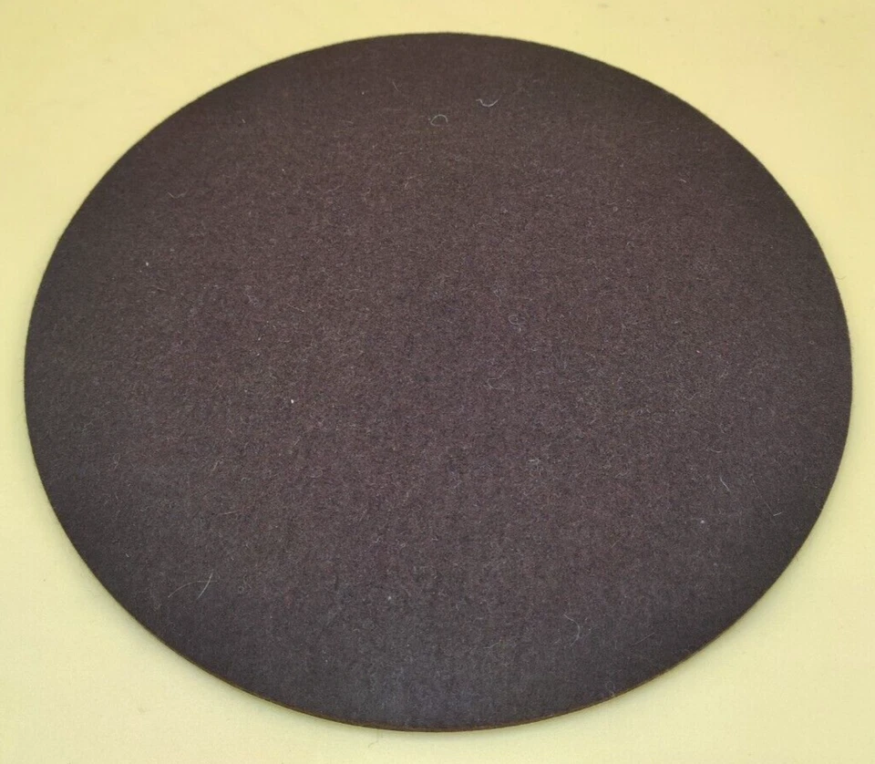 Hey Sign Sitzauflage Wollfilz Stuhl rund 30 cm x 5 mm Schoko 27 Wolle Filz AR - Bild 1 von 4