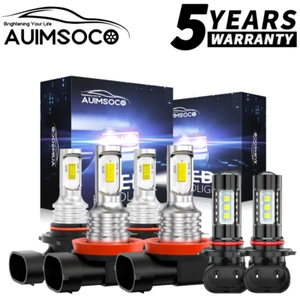 Faros LED + bombillas antiniebla blancas para Ford Expedition utilitario 4 puertas 3,5 L 2015-2021 - Imagen 1 de 16