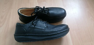 MENS CLARKS SOUL AIR MOVER BLACK Leather ACTIVE AIR Shoes-  UK-10