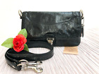 Coach Poppy Layla 18161 Black Patent Leather, Crossbody, Clutch In Euc