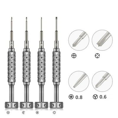 Aluminum Alloy Phone Repair Opening Pry Tool Screwdriver Set For iPhone iPad Mac - Image 1 of 4