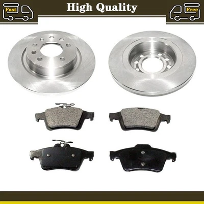 Задние дисковые тормозные колодки и роторы подходят для 2006 Pontiac Solstice 2007 Saturn Sky - Изображение 1 из 4