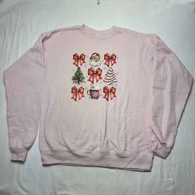 Sudadera Hanes Eco Inteligente Rosa Santa Árbol Arcos Algodón Acogedora Talla M Mujer Foto 1 de 4