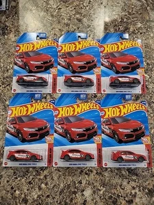 HOT WHEELS 2018 HONDA CIVIC TYPE R RED HW THEN & NOW 2025 LOT OF 6 - Picture 1 of 20