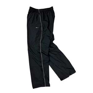 Nike Y2K The Athletic Dept Track Pants Size XXL Black Vintage 2000s Joggers - Picture 1 of 11