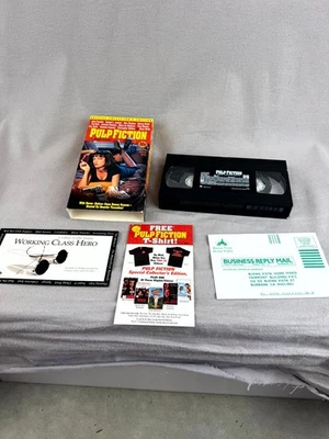Pulp Fiction Special Collectors Edition 1996 Crime Thriller VHS Tape Cassette - Image 1 of 4