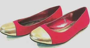 Damen Slipper Flats Ballerinas Merona Rosa Größe 7 - Bild 1 von 6