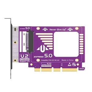 128Gbps Fast PCIe 5.0 NVMe Karta rozszerzeń obsługuje dyski stałe PCIE5.0X4 Gen5 - Zdjęcie 1 z 8