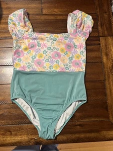 Wonder Nation Girls XXL Bathing Suit - Picture 1 of 3