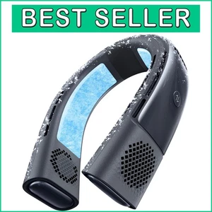 Rechargeable Neck Fan: Dual Airflow & APP Control for Ultimate Cooling Comfort - Picture 1 of 8