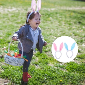 4 Pcs Bunny Headband Child Women's Ear Decorative Headdress Ears Hairbands - Picture 1 of 12