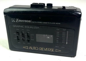 Reproductor de Cassette Estéreo Emerson Modelo AC2112 Ecualizador Radio AM/FM Probado - Imagen 1 de 10