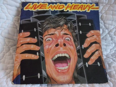 LIVE AND HEAVY LP NEMS BLACK SABBATH WHITESNAKE MOTORHEAD RAINBOW DEF LEPPARD - Image 1 of 4