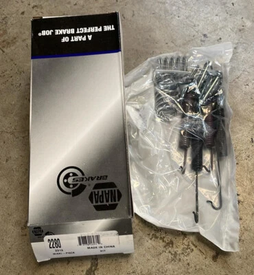 NAPA 2280 Ultra Premium Brake Shoe Hardware Kit Fits: Volkswagen Beetle, Thing - Image 1 of 3