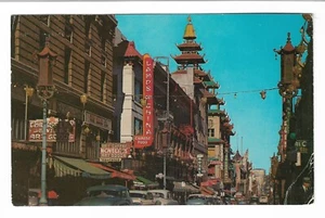 VTG Postcard Chinatown, San Francisco, CA  - Picture 1 of 2