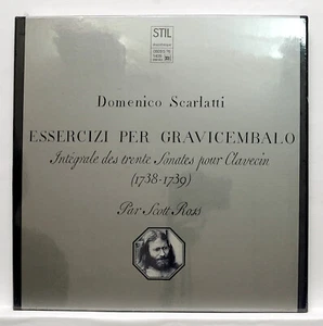 SCOTT ROSS ⸺ SCARLATTI 30 harpsichord sonatas ⸺ STIL 2xLPs box STILL SEALED - Foto 1 di 2