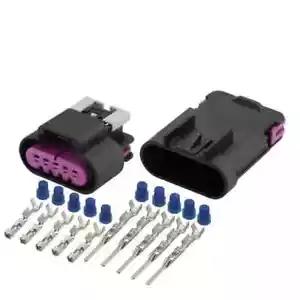 FOR CHEVROLET BUICK 5 PIN MALE FEMALE PLUG CONNECTOR GT 150 AIR FLOW METER - Picture 1 of 4
