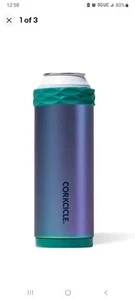 Corkcicle Slim Arctican For 12oz Tall Cans & 8.4oz (3201CHD) Dragonfly Brand New - Picture 1 of 4