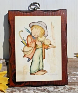 Hummel Decoupage Boy with Violin FREE SHIPPING! - Picture 1 of 3