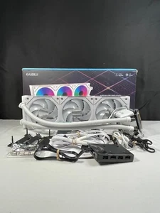 Lian Li GA II LCD SL-INF 360 White Closed Loop All-In One CPU Cooler - Photo 1/12