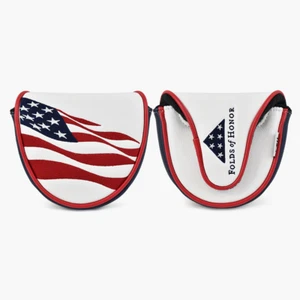 PRG Golf Heritage Studio USA Old Glory Folds of Honor Mallet Putter Cover - Picture 1 of 6