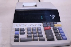 Sharp EL-1197PIII 12-Digit Electronic Printing Calculator Business Office Taxes - Afbeelding 1 van 4