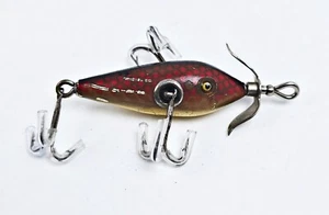 Tough Heddon 29H Baby Dowagiac Minnow Lure Red Scale c 1920s - Picture 1 of 3