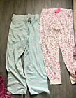 Ladies Pyjamas Bottoms X 2 Size 12-14 Hello Kitty / Floral Ones