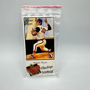 1992 Rawlings Sportmart Nolan Ryan 3rd No-hitter Special Lapel Pin Angels w Card - Bild 1 von 4