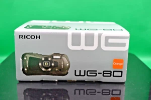 RICOH WG-80 Orange 16.0MP Digital Camera - Excellent - Picture 1 of 11
