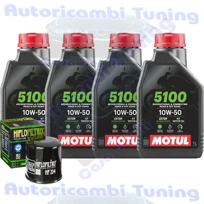 Set Entretien Huile Motul 5100 10W50 pour Honda X-Adv 750 ADV750 H J K L � 2017> - Photo 1/4