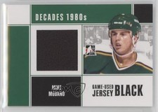 2010-11 ITG Decades 1980s Game-Used Jersey Black /120 Mike Modano #M-45 HOF