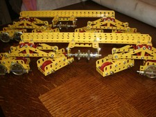 MECCANO N°1 a 10 de la grue de votre enfance les 8 Boogies avec support Monter +