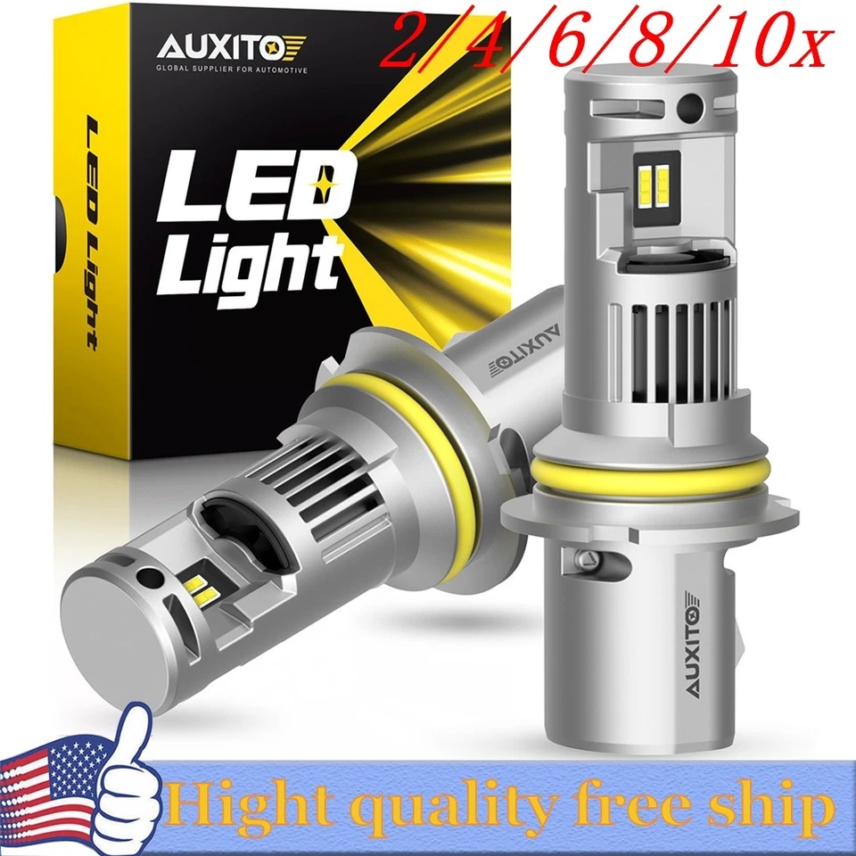 2 шт светодиодных фар 9004 для Dodge RAM 1500 2500 3500 1994-2001 дальний ближний свет 2/4X - Изображение 1 из 1