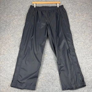 Helly Hansen Tech Rain Pants Pockets Ankle Zip Black Mens XL - Picture 1 of 15