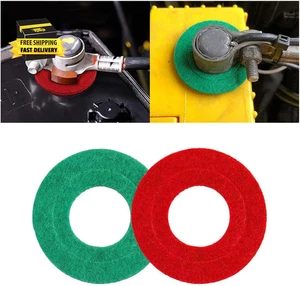 Car Battery Terminal Washers, 2PCS Fiber Vehicle Batteryterminal Gasket Protecto - Picture 1 of 6