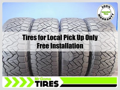 4 NITTO RECON GRAPPLER A/T LT285/55/22 NEUMÁTICOS USADOS 10/32 PROMEDIO 114/121S 2855522 Foto 1 de 4