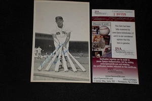 JACKIE JENSEN SIGNED AUTOGRAPHED VINTAGE POSTCARD BOSTON RED SOX JSA CERTIFIED - Picture 1 of 1