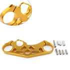 Lowering Triple Tree Front End Upper Top Clamp For Suzuki Gsxr600 750 1000 Gold